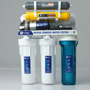 Système d'osmose inverse sous évier, débit de 10, 25, 35 LPH, surveillance TDS, 5 étapes, purificateur d'eau électrique en plastique 24W - Product Image 1