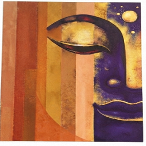 Handmade painting <b>Buddha</b> <b>Canvas</b> Painting Modern Abstract Portrait Hand-Painted Acrylic Art <b>Canvas</b> Wall Decor - Product Image 3