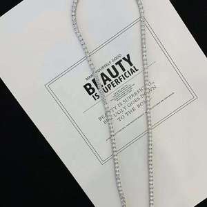 Bijoux en diamants de laboratoire certifiés IGI, collier tennis en diamants de laboratoire CVD HPHT, bijoux fins personnalisables - Product Image 2