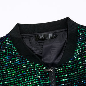 Veste à paillettes légère et confortable pour homme, coupe-vent pour l'hiver, veste d'extérieur pour homme, nouvelle mode, dernières tendances, vestes à paillettes pour homme - Product Image 4