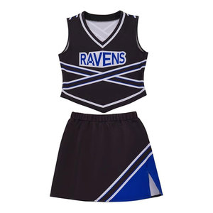 Tenue de pom-pom girl One Tree Hill pour femme : débardeur et jupe, idéale pour les fêtes costumées d'école secondaire et Halloween, personnalisable - Product Image 5