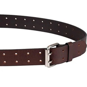 Cinturones de Cuero Genuino para Hombre con Hebilla de Acero, Venta al Por Mayor, Opciones Personalizadas OEM, Todos los Colores Disponibles - Product Image 3