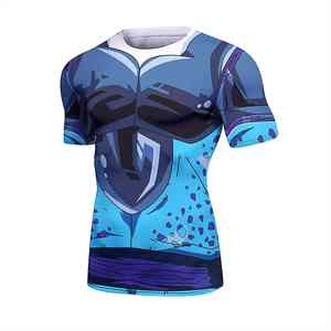 Camiseta de Manga Corta de Alto Rendimiento para Hombre, Absorbe la Humedad, Transpirable y Ecológica, Unisex - Product Image 2