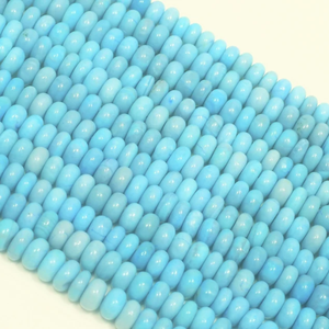 Perles Rondelles en Opale Lavande Effet Disco, 16 Pouces, 6mm-9mm, Multicolores du Rajasthan pour la Fabrication de Bijoux - Product Image 4