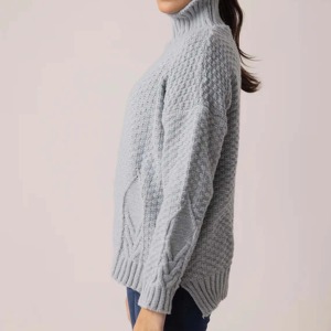 Nouveauté 2026 – Pulls tricotés 100 % coton personnalisés pour hommes, anti-plis, col rond, manches longues – Prix de gros - Product Image 3