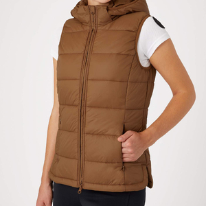 Chaleco de equitación softshell para mujer, ligero, transpirable, personalizado, para montar a caballo, ropa exterior de alto rendimiento para exteriores. - Product Image 5