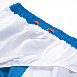 Pantalones cortos deportivos con cordón transpirable personalizados Pantalones cortos de playa antiarrugas para hombres - Product Image 3