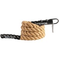 Corde d'escalade de 1,5 po x 10 pi pour la musculation et l'entraînement à domicile, fabriquée en cordes, cordons et sangles durables, modèle D0100HADND7
