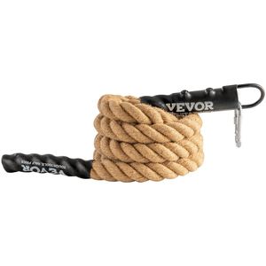 1.5\"x10FT <b>Gym</b> Climbing <b>Rope</b> for Fitness Strength Training Home Exercise Made of Durable <b>Ropes</b> Cords & Webbing - Product Image 1