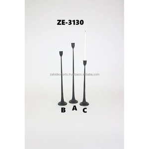 Modern Iron Handmade <b>Table</b> Candle Holder for Living Room Coffee <b>Table</b> and Home <b>Decor</b> Styling Zahid Exports ZE-3130N VIP - Product Image 2