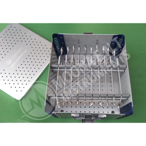 Juego de Pinzas para Artroscopia Moona E.N.T Instruments, 10 Piezas, Caja de Esterilización, Herramientas Quirúrgicas Ortopédicas, Certificación CE ISO13485 - Product Image 1