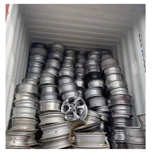 Déchets de jantes en aluminium de haute qualité, alliage propre, pour usage industriel, vente en gros, export, fournisseur, fabricant de déchets de jantes de voiture - Product Image 1