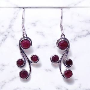 Boucles d'oreilles en argent sterling 925 avec turquoise et pierre de lune, design incroyable, prix de gros, bijoux en argent - Product Image 3