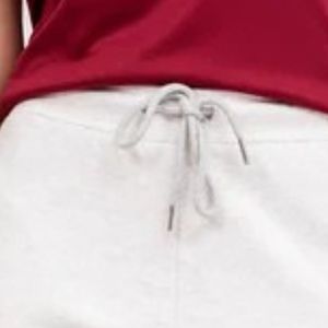 <b>Women's</b> White Drawstring Athletic <b>Shorts</b> Soft Casual Lounge <b>Shorts</b> with Elastic Waist Lightweight Summer Everyday Wear - Product Image 2