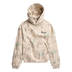 Custom <b>Men's</b> Camouflage Hooded Sweatshirt Oversized French Terry Casual Autumn <b>Pullover</b> With Front Pocket - Product Image 1
