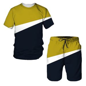 Juego de 2 piezas de tripe para mujer, traje de racksuit, utfit + Horts - Product Image 1