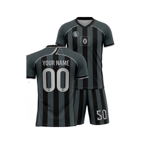 Maillots de football en gros à vendre – Tenues 100 % polyester à séchage rapide pour adultes - Product Image 3