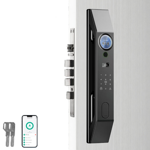 سهلة التركيب من رمز الباب قابل للتغيير مع منفذ شحن من النوع C للشقق الفندقية - Product Image 1