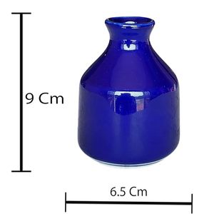 <b>Red</b> Ceramic Incense Burner Oil Diffuser Pot Handmade Fragrance Holder Decorative <b>Vase</b> for Home Decor - Product Image 2