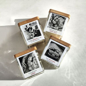 Bougie en verre aromatique de luxe AIKUN, emballage personnalisé avec logo, parfum pamplemousse, pour la décoration de la maison, les hôtels et les fêtes - Product Image 3