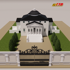 Les superbes conceptions de portes en fer du fournisseur vietnamien pour les murs frontaliers de villas - Product Image 4