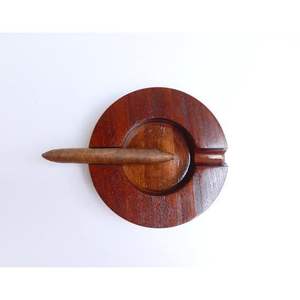 Palillo de Pelo Tradicional Hecho a Mano, Artesanía en Madera y Bambú, Accesorio para el Cabello - Product Image 3