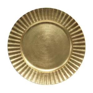 Assiettes de Présentation de Luxe pour Mariage, Design de Bordure Personnalisé, Assiettes et Plats Décoratifs Dorés, Support OEM - Product Image 1