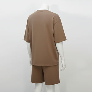 Precio al por Mayor, Conjunto de Verano para Hombre, Nuevo, a la Moda, de Alta Calidad, Camisa y Pantalones Cortos de Secado Rápido y Transpirables, Tallas Grandes, Ropa Urbana - Product Image 4