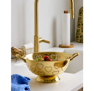 ชามทองเหลืองทรงหัวใจสำหรับงานแต่งงานของขวัญพิเศษเทศกาล - Product Image 1