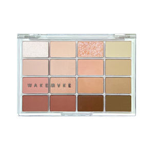 [WAKEMAKE SOFT BLURRING EYE PALETTE 06 CoCoa Blurring] Palette de fards à paupières coréenne, maquillage coréen, cosmétiques coréens, fard à paupières sans cruauté animale - Product Image 1