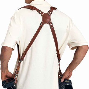 Correa Ajustable de Cuero Genuino para Mochila, Doble Correa para Hombro, para Cámara DSLR/Mirrorless, Color y Tamaño Personalizables para Fotógrafos - Product Image 2