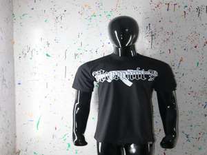 Camiseta negra serigrafiada 100% algodón 250 GSM con impresión de logotipo personalizado para hombre, tallas estándar americanas, envío DDP. - Product Image 2