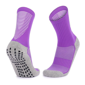 Customized Hot Selling Soccer <b>Socks</b> Anti Slip Breathable Sports <b>Socks</b> for Men and Women <b>High</b> Long Custom <b>Socks</b> - Product Image 1