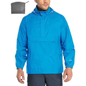 Chaqueta Cortavientos con Capucha para Hombre SANGLA SPORTS, Ligera, Ecológica, Resistente al Viento, Transpirable, Reversible, de Secado Rápido, para Invierno y Actividades al Aire Libre - Product Image 6