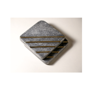 Sous-verres en marbre durables et écologiques, lavables, découpés dans la pierre, pour cafés - Product Image 4