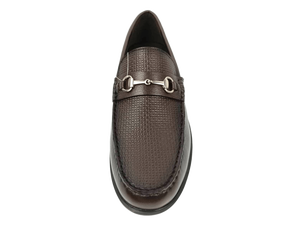 Mocasines de Cuero Genuino Marrón para Hombre, Punta Redonda, Sin Cordones, Suela de Goma Acolchada, para Oficina, Carrera, Todas las Temporadas - Product Image 2