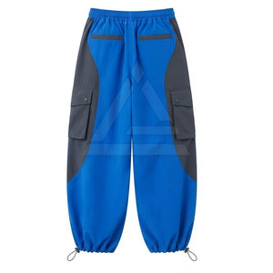 Pantalones de Paracaídas Ligeros para Hombre, con Pierna Ancha, Detalles Ajustables, Bolsillos y Estilo Casual Cómodo - Product Image 2