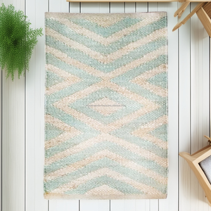 Tapis de sol indien Kilim en gros Décoration intérieure Tapis Kilim durables faits à la main pour la décoration de la cuisine - Product Image 2