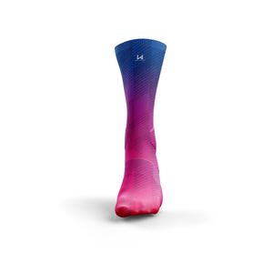 Chaussettes de sport personnalisées en tricot solide imprimé, haute adhérence, respirantes, hauteur genou, 100% coton, antidérapantes, écologiques - Product Image 2