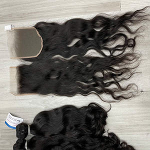 ผมแท้เวียดนาม 100% แบบ HD Lace Closure ขนาด 5x5 นิ้ว สีดำธรรมชาติ ผมตรง  ถอนขนแล้ว  นุ่ม  มองไม่เห็นรอยต่อ - Product Image 5
