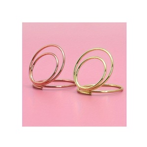 Multipurpose metal napkin <b>rings</b> designed for neat table settings suitable for family dinners banquets catering and celebrations - Product Image 1