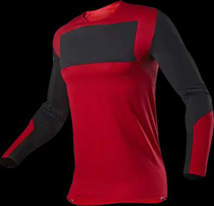 Maillot de motocross personnalisé sublimé de haute qualité, respirant, coupe-vent, en polyester, anti-UV, grande taille, pour la course automobile et moto - Product Image 3