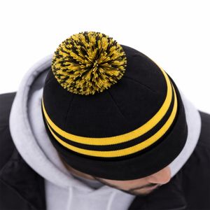Gorro de Punto Unisex de Diseño Único para Invierno, Transpirable, Impermeable, 100% Acrílico, Estilo a Rayas, Cálido, Informal, Moderno, para Exteriores - Product Image 5