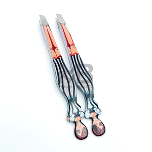Pinzas para Cejas Ultrafinas y Modernas de Acero Inoxidable con Punta Puntiaguda, Depilación sin Esfuerzo con Agarre Preciso, Diseño Duradero - Product Image 6