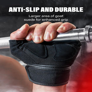 Guantes Deportivos Transpirables de Medio Dedo para Remo, Escalada, Ciclismo, Entrenamiento, Ejercicio, Soporte para Muñecas, para Hombres y Mujeres, Levantamiento de Pesas, Gimnasio - Product Image 4