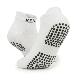 Calcetines de Pilates Personalizados con Agarre de Silicona en la Parte Inferior, Calcetines de Yoga Antideslizantes para Estudios, Gimnasios y Marcas de Fitness, Etiqueta Privada OEM ODM - Product Image 1