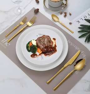 Juego de Cubiertos de Acero Inoxidable Duradero para Exportación |   Juego de Cuchillos, Tenedores y Cucharas Aptos para Alimentos para Compradores Mayoristas - Product Image 3