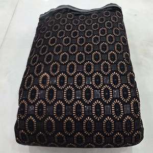 Velvet Embroidered Fabric Designer Fabric Luxury Fabric Velvet Lace Fabric for Modest Fashion Garment Manufacturing Export EU UK - Product Image 5
