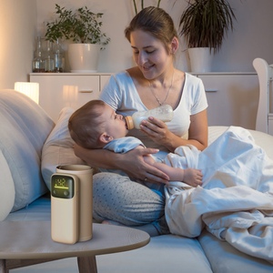 Scalda biberon portatile da 1Pc con luce notturna 6 livelli di riscaldamento per i viaggi a casa in viaggio per bambini e scalda latte per bambini - Product Image 2