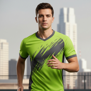 100% Polyester Sublimated <b>Soccer</b> Uniform Custom Club Logo Football Jersey Set Sweat Absorbent Training Wear Supplier - Product Image 4